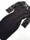 Святкова чорна сукня-футляр з візерунком по сітці  | 6826616 | фото 2
