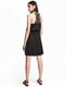 Літня чорна сукня з мереживною спинкою | 6826635 | фото 2