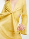 Сукня міді жовта з відкритою спинкою | 6826671 | фото 7