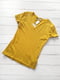 Жовта футболка з v-образним вирізом | 6826751 | фото 2