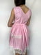 Літня рожева сукня з мереживом | 6826795 | фото 5