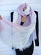 Рожевий  шарф-палантин   (74х190 см) | 6826806 | фото 2