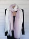 Рожевий  шарф-палантин   (74х190 см) | 6826806 | фото 4