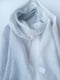 Сірий шарф  в смужку з бахромою і бісером (180х54 см) | 6826815 | фото 2