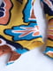 Різнокольоровий принтований шарф-плісе  (156х70 см) | 6826817 | фото 3