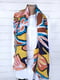 Різнокольоровий принтований шарф-плісе  (156х70 см) | 6826817 | фото 7