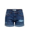 Сині джинсові шорти з манжетами | 6826832 | фото 5