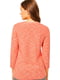 Помаранчевий меланжевий пуловер | 6826962 | фото 2