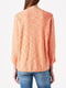 Помаранчевий меланжевий пуловер | 6826962 | фото 5