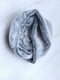 Сірий хутряний шарф-хомут  | 6827030 | фото 5