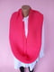 Трикотажний рожевий шарф-снуд  (140х36 см) | 6827040 | фото 7