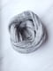  В'язанний сірий шарф-снуд (148х60 см) | 6827043 | фото 2