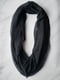Чорний шарф-снуд (190х80 см) | 6827044 | фото 3