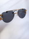 Сонцезахисні окуляри-авіатори з градієнтами лінзами | 6827061 | фото 5