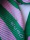 Шарф-палантин пліссе зелено-рожевий в смужку 200х90 см | 6827093 | фото 4