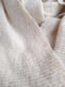 Асиметричний шарф-палантин молочного кольору | 6827119 | фото 5