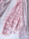 Шарф-палантин рожевий в геометричний принт (192х102 см) | 6827166 | фото 4
