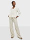 Біла блуза оversize у смужку | 6827341 | фото 3