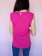 Яскраво-рожева блуза з прозорими вставками | 6827358 | фото 5