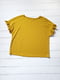 Жовта однотонна блуза | 6827375 | фото 3