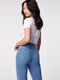 Блакитні джинси кльош зі збірками | 6827451 | фото 2