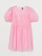 Рожева сукня А-силуету з рукавом-ліхтариком | 6329655 | фото 5