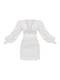 Біла сукня-футляр з ефектним декольте | 6507233 | фото 5