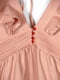 Рожева сукня А-силуету з оборками | 6507470 | фото 3