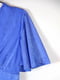 Синя сукня А-силуету з відрізною спідницею в складку | 6507645 | фото 2