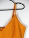 Помаранчева сукня А-силуету з вузькими бретелями | 6699068 | фото 2