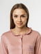 Віскозна рожева піжама: сорочка та штани | 6699139 | фото 4