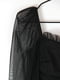 Чорна сукня-футляр з прозорими рукавами | 6699201 | фото 2