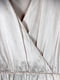 Сукня А-силуету пудрового кольору з зав’язками | 6699456 | фото 3
