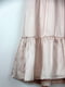 Сукня А-силуету пудрового кольору з зав’язками | 6699456 | фото 4