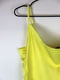 Жовта сукня в білизняному стилі з вузькими бретелями | 6700239 | фото 2