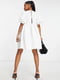 Біла сукня А-силуету з рукавом-ліхтариком | 6722672 | фото 3