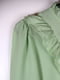 Зелена оверсайз сукня з оборками | 6723360 | фото 2