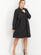 Чорна сукня-сорочка вільного фасону | 6723369 | фото 2