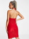 Червона сукня-футляр з ефектним вирізом | 6723640 | фото 2