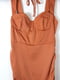 Сукня-футляр теракотового кольору з корсетом | 6724190 | фото 3