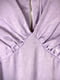 Сукня А-силуету бузкового кольору з відрізною спідницею в складку | 6724862 | фото 3