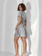 Коротка сукня-трапеція з коміром | 6829077 | фото 3