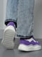 Кросівки бузкового кольору на шнурівці | 6725735 | фото 3