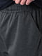 Темно-сірі напівбатальні штани з накладними кишенями | 6769001 | фото 4