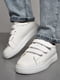 Кросівки білого кольору на ліпучці | 6769261 | фото 2