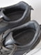 Кросівки темно-сірого кольору на шнурівці | 6828206 | фото 4