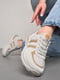 Кросівки сірого кольору на шнурівці | 6828228 | фото 2