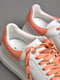 Кросівки білого кольору на шнурівці | 6828229 | фото 4