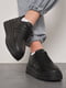 Кросівки чорного кольору на шнурівці | 6828240 | фото 2