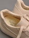 Кросівки бежевого кольору на шнурівці | 6828242 | фото 4